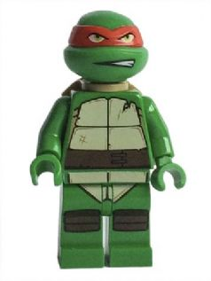 LEGO Minifigure-Raphael (79122)-Teenage Mutant Ninja Turtles-TNT037-Creative Brick Builders